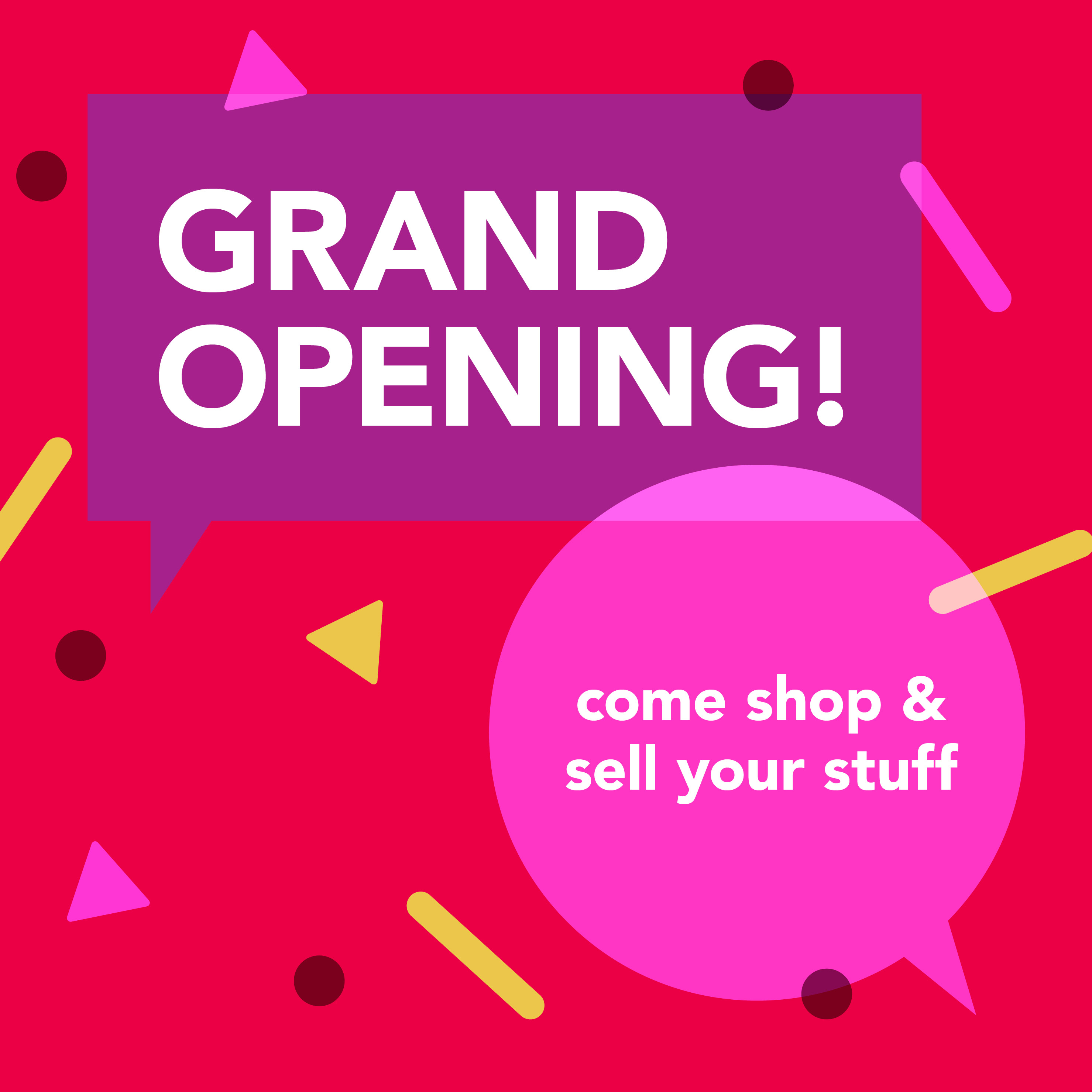 Grand Opening On Now